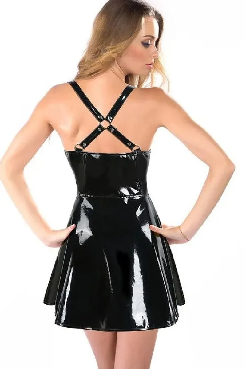 Boutique SPICY Robe Sexy | Robe Courte Latex